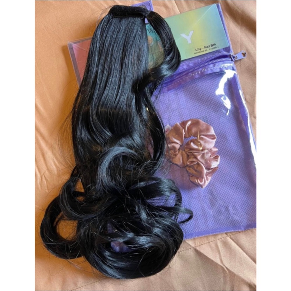 Insert Name Here (INH) Lily Pony in Natural Black🖤